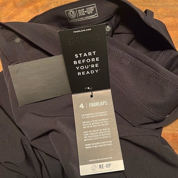 FOURLAPS Women’s Evolve Pant Slim Fit Athlethic‎ Pants - Black Size 10 P - Picture 7 of 10